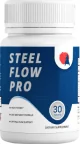 Steel Flow Pro prostate and male wellness capsule bottle